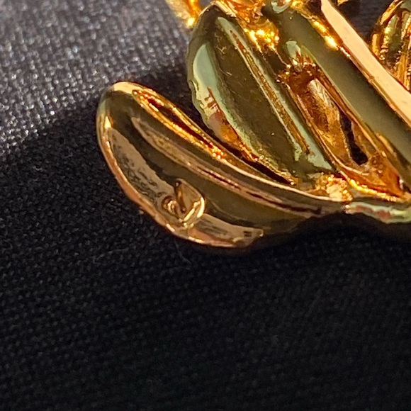 Swarovski Swan Clear Crystal Rose Gold Brooch Pin - Picture 6 of 12